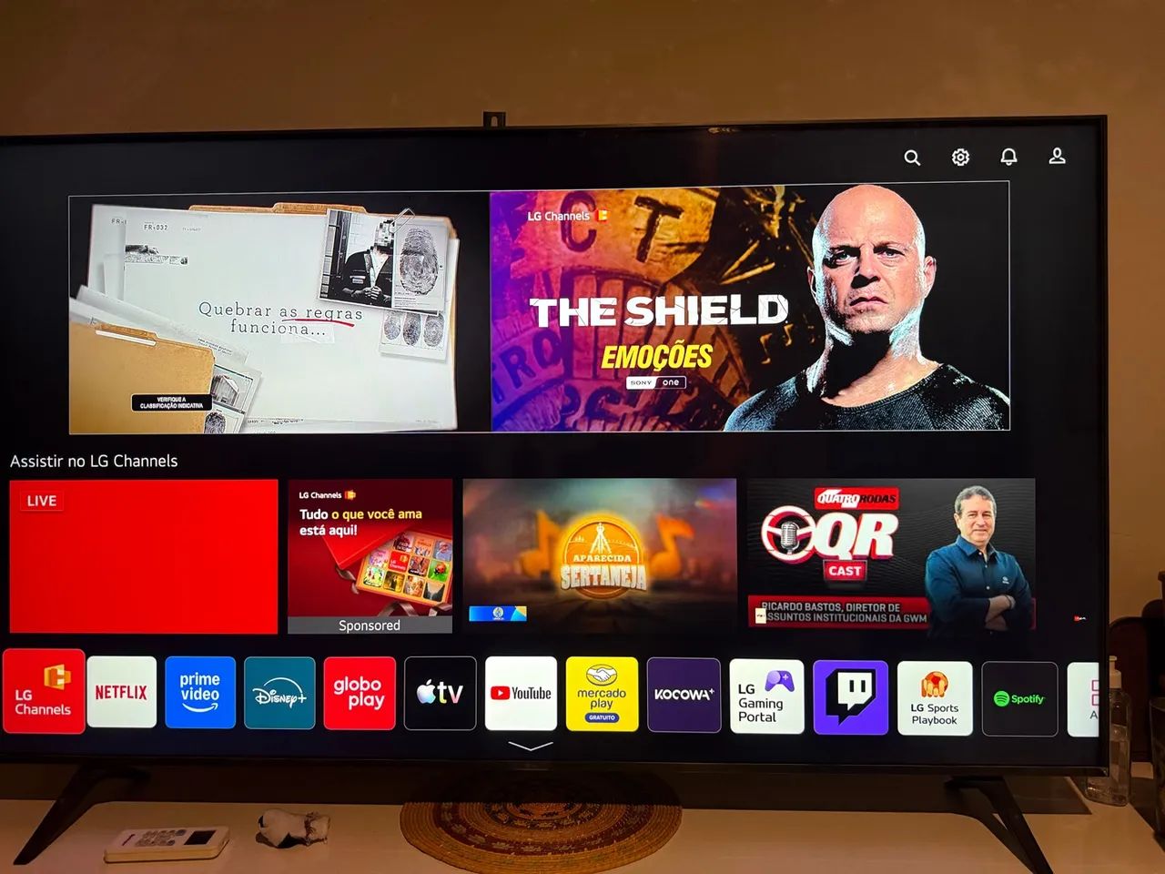 Smart tv 75 polegadas Qned LG tela premium LG  - Foto 2