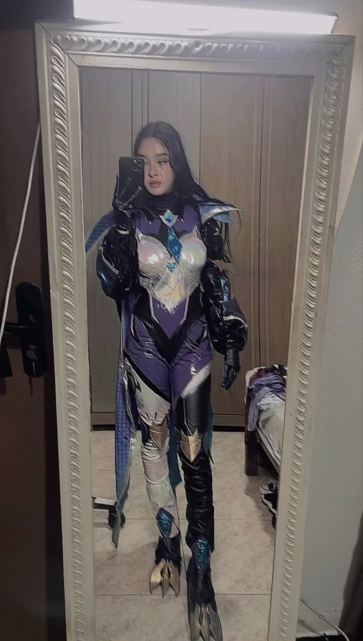 Cosplay Xayah Battle Bat Completo - Foto 3