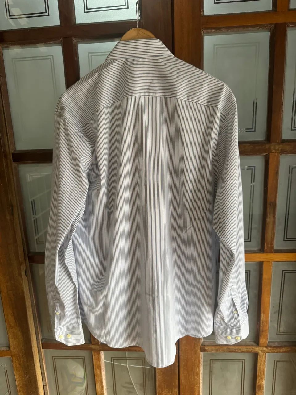 Camisa oficina reserva blend risca de giz  - Foto 5