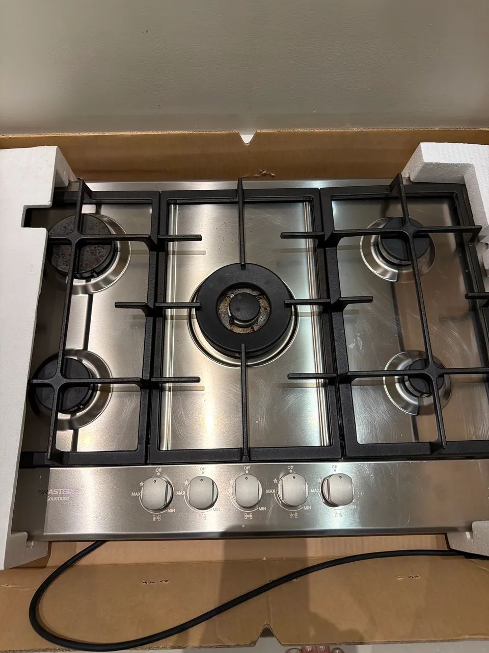 Cooktop Brastemp gourmand 
