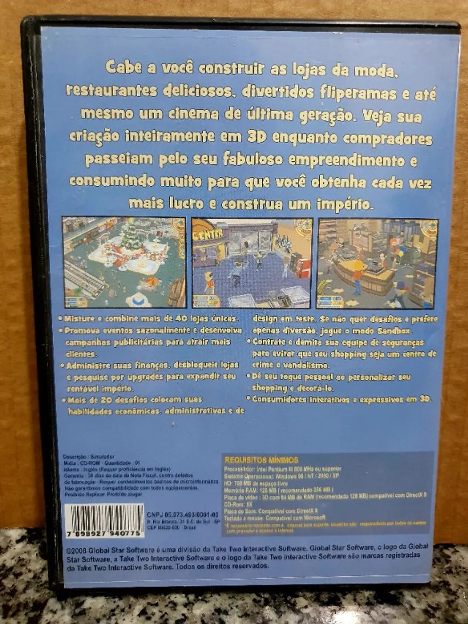 PC Game Mall Tycoon 3 Original - Foto 2