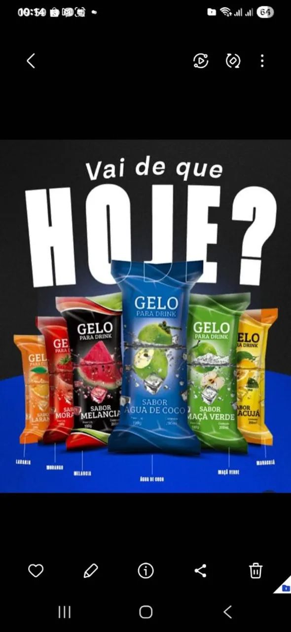 GELO SABORIZADO - 11 SABORES - Foto 5