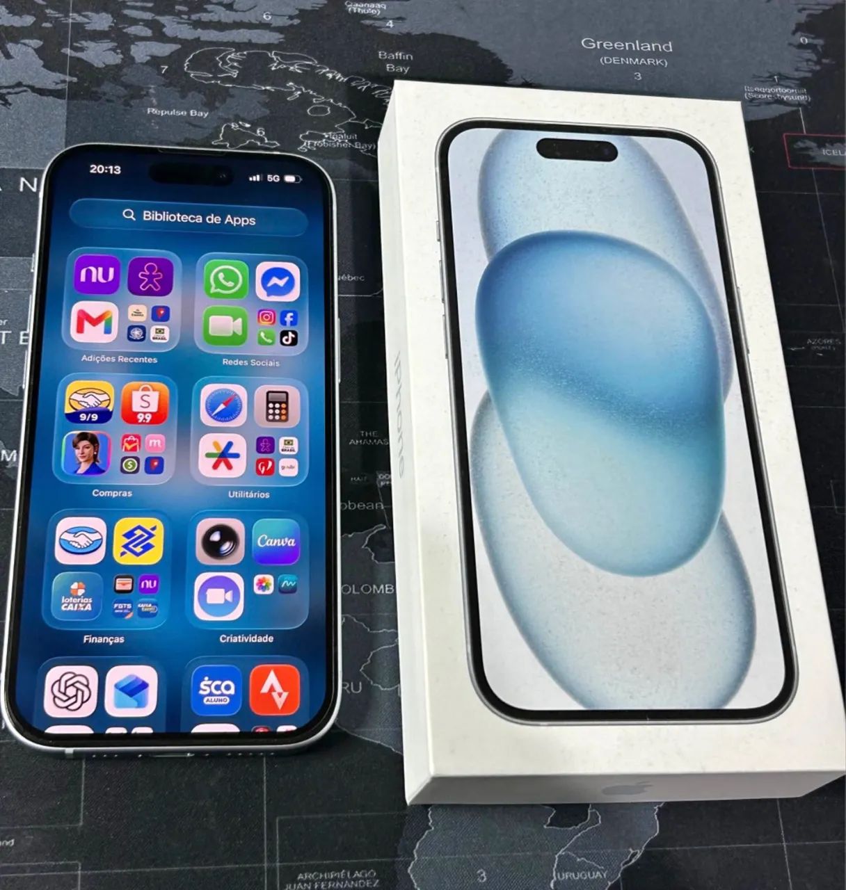 Vendo ou troco iPhone 15 novo na garantia 