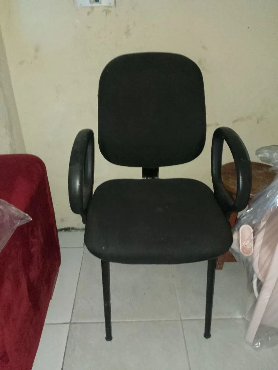 Cadeiras fixa de escritório 