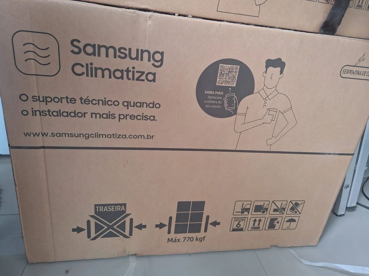Ar condicionado split 9000 btus samsung - Foto 5