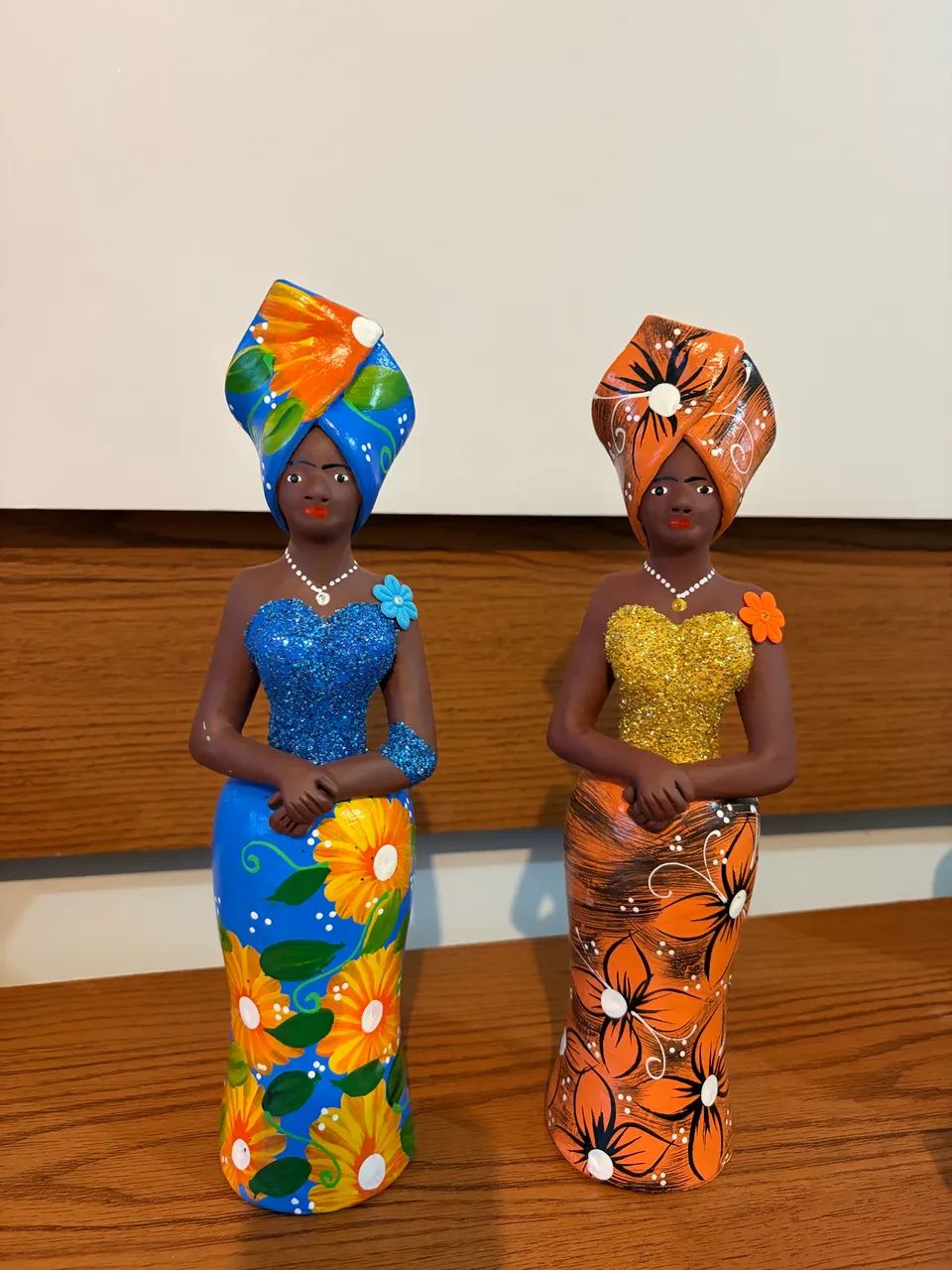 Bonecas afro baianas cerâmica  - Foto 2