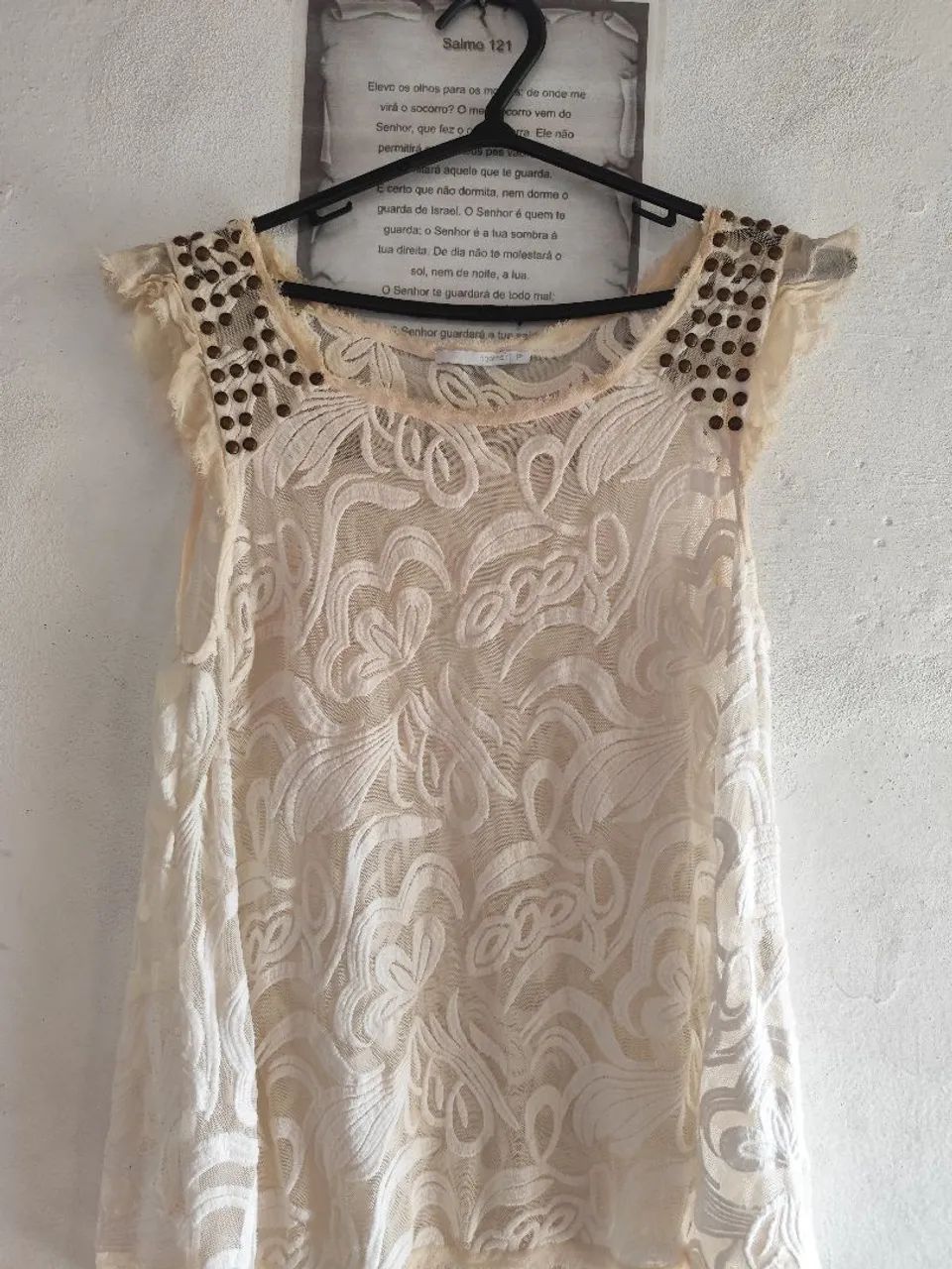 Blusa de renda ágata  - Foto 2