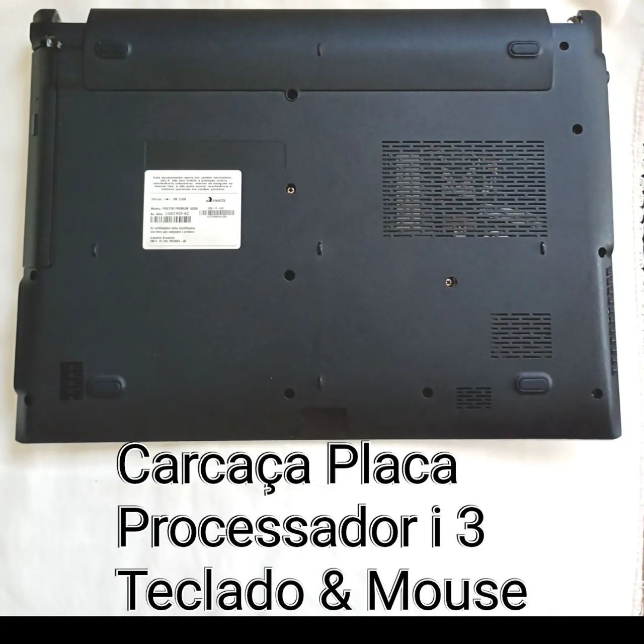 Carcaça+ Placa Mãe i 3+Vídeo integrado 512Mb Teclado & Mouse Touch  - Foto 2
