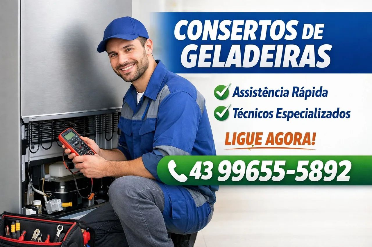 Conserto e venda de geladeiras 