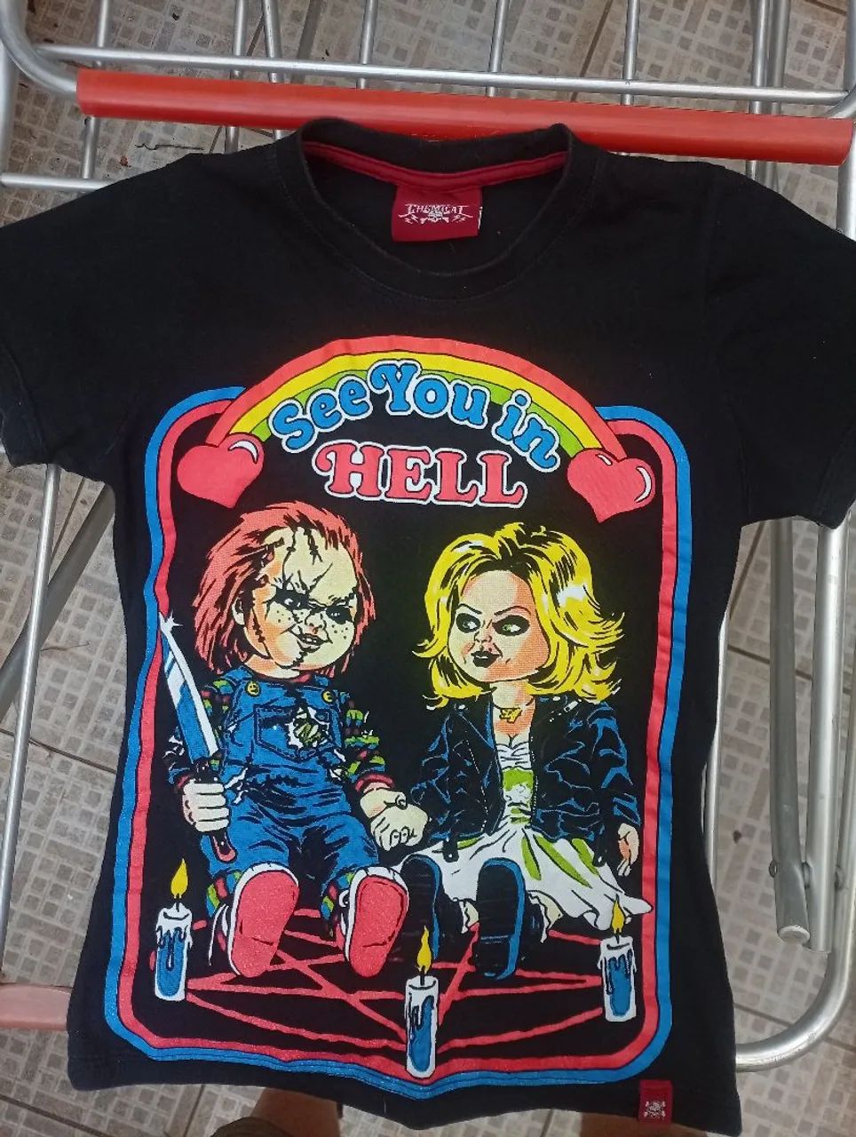 Camiseta helloween infantil