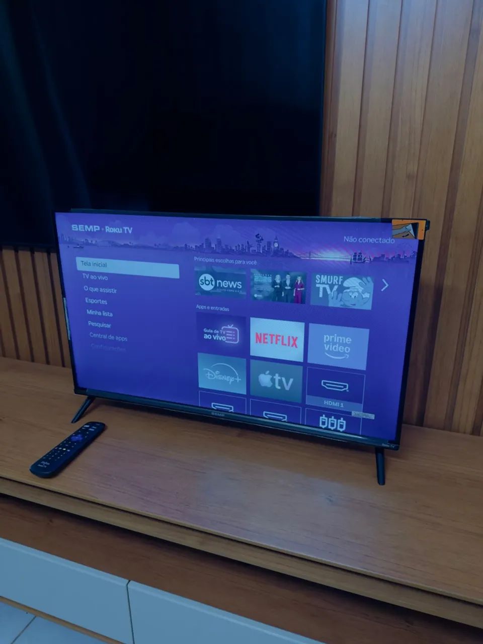 Tv 32 Smart Semp RokuTV - Foto 2