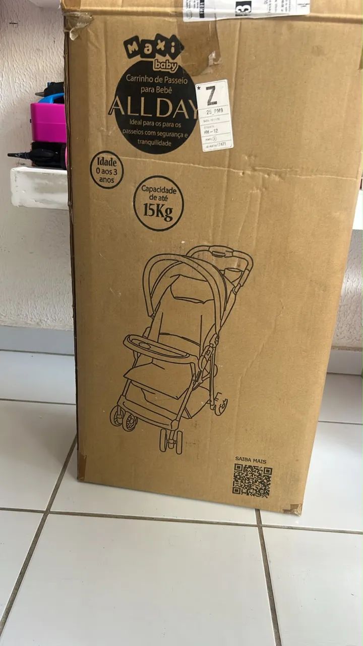 Carrinho para bebê novo