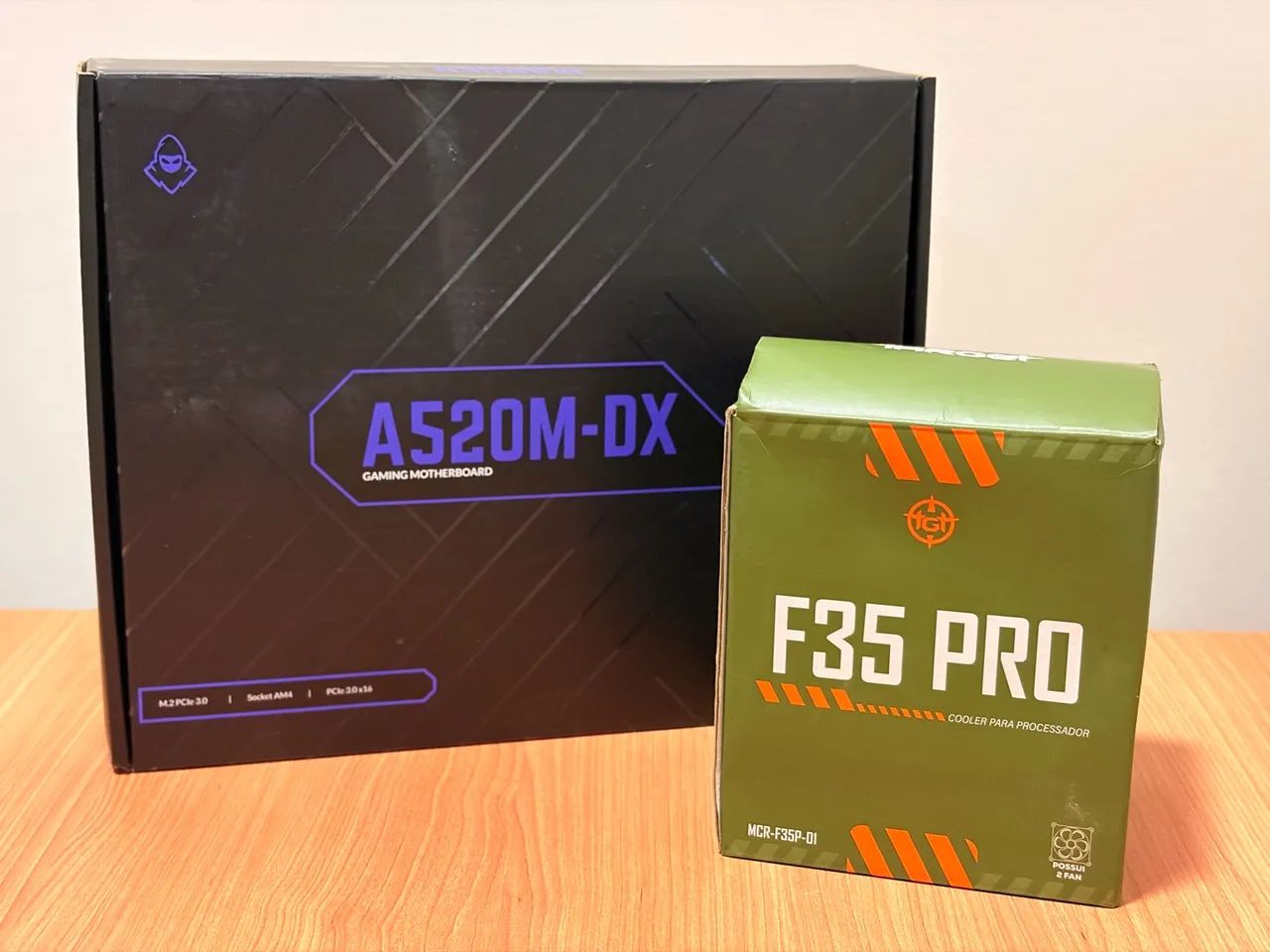 Kit Ryzen 5 5500 + A520M-DX  - Foto 5