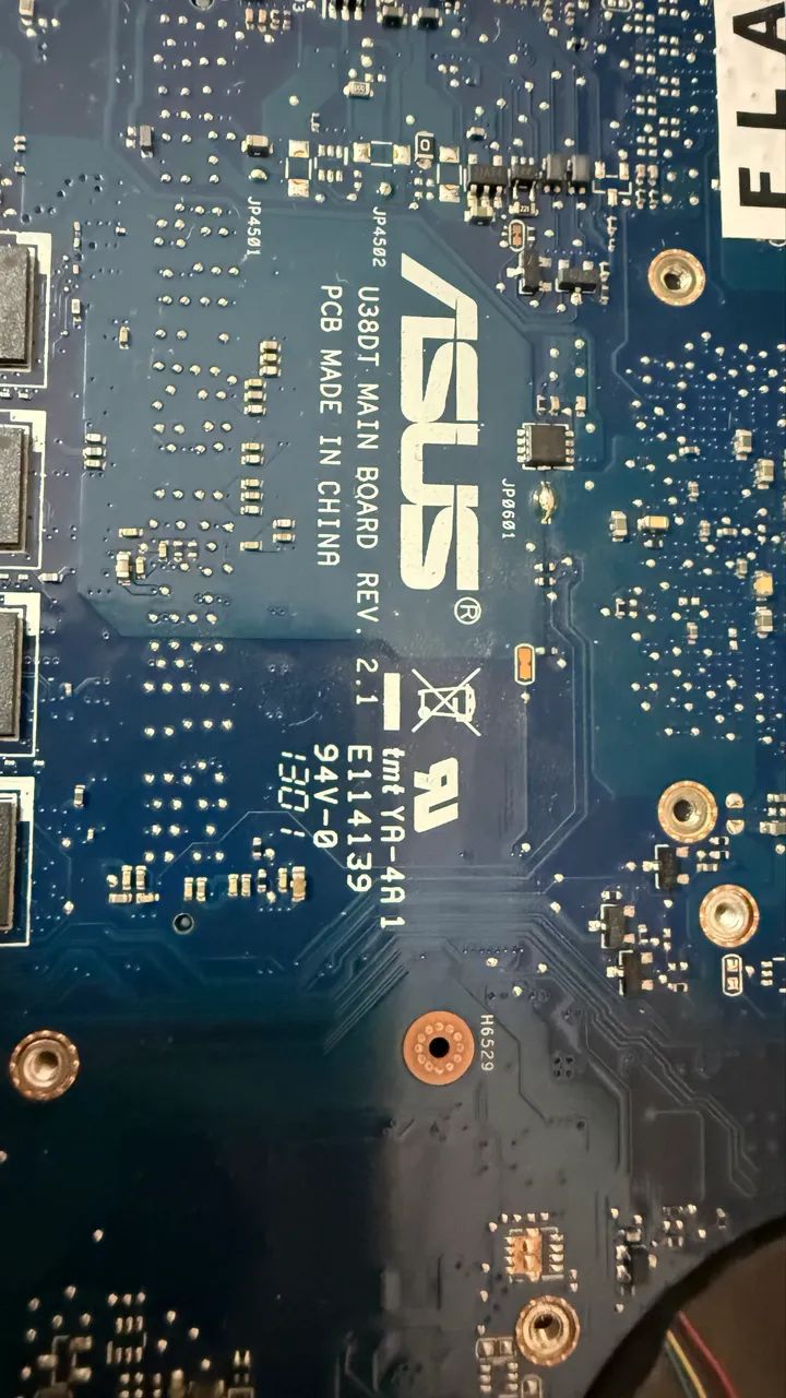 Placa mãe notebook ASUS VivoBook U38N - Processador AMD A8-4555M - Funcionando  - Foto 3