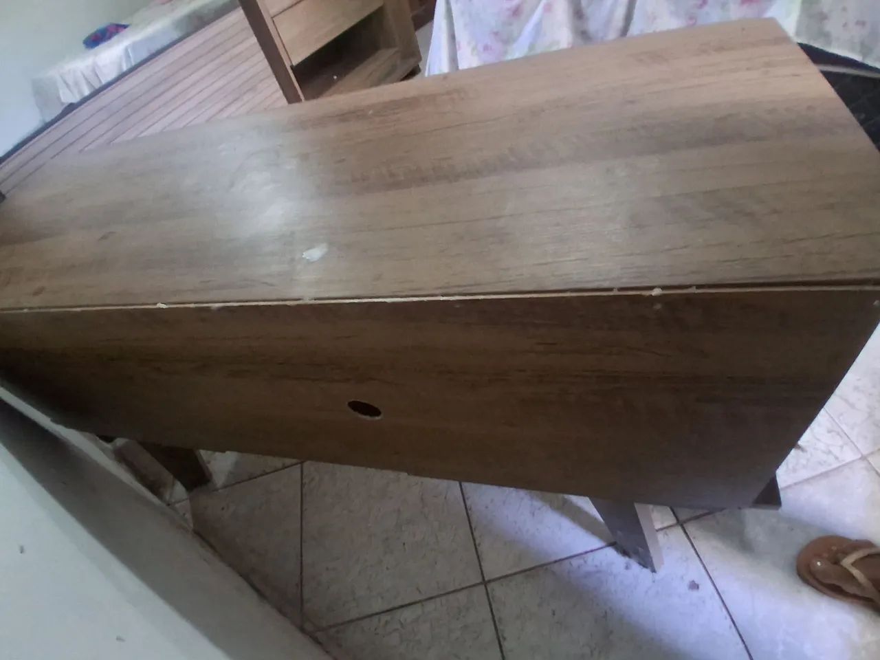 Rack em mdf marrom e bege - Foto 5
