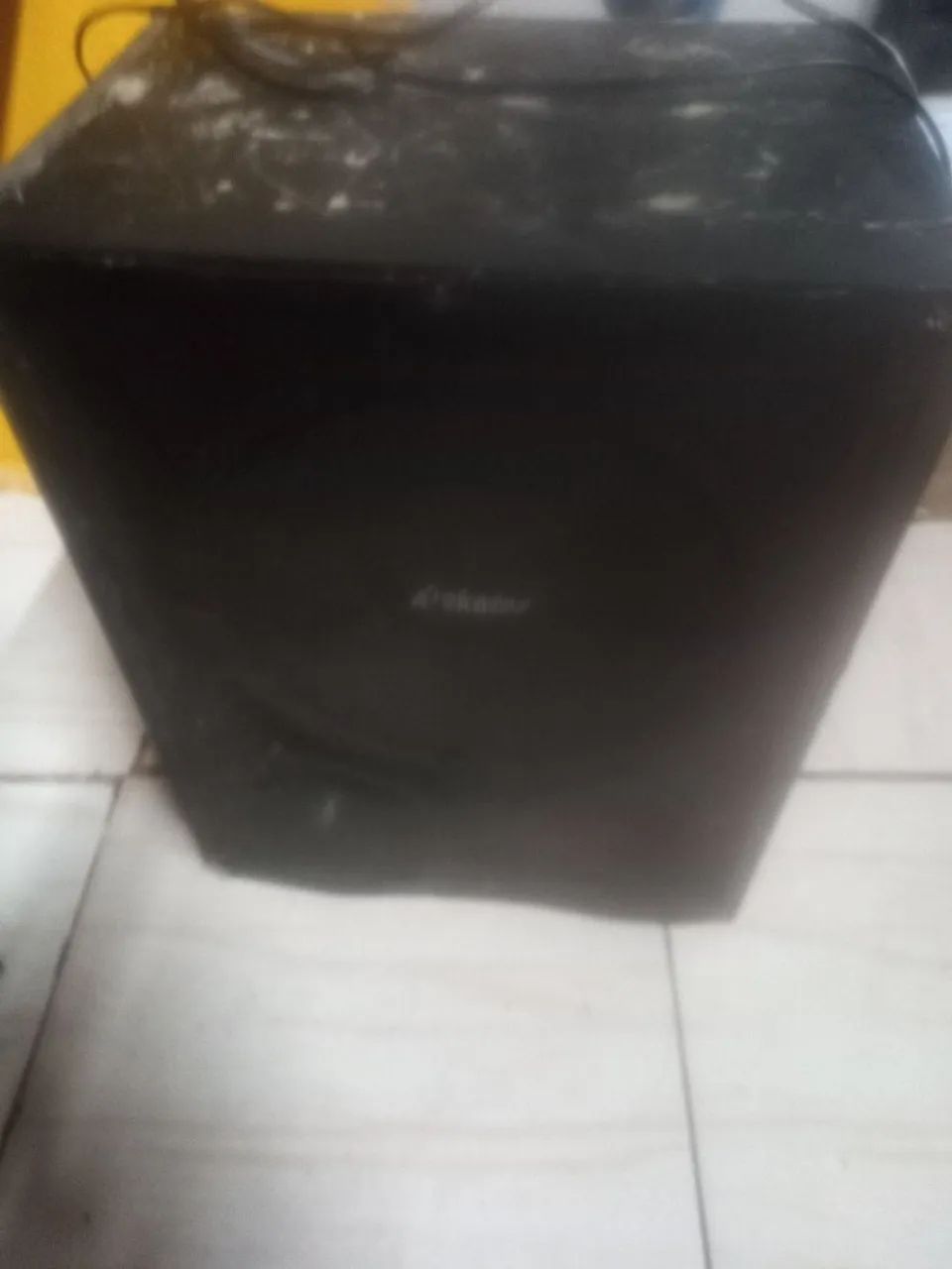 Caixa de som amplificada tipo Bob caseira  - Foto 2