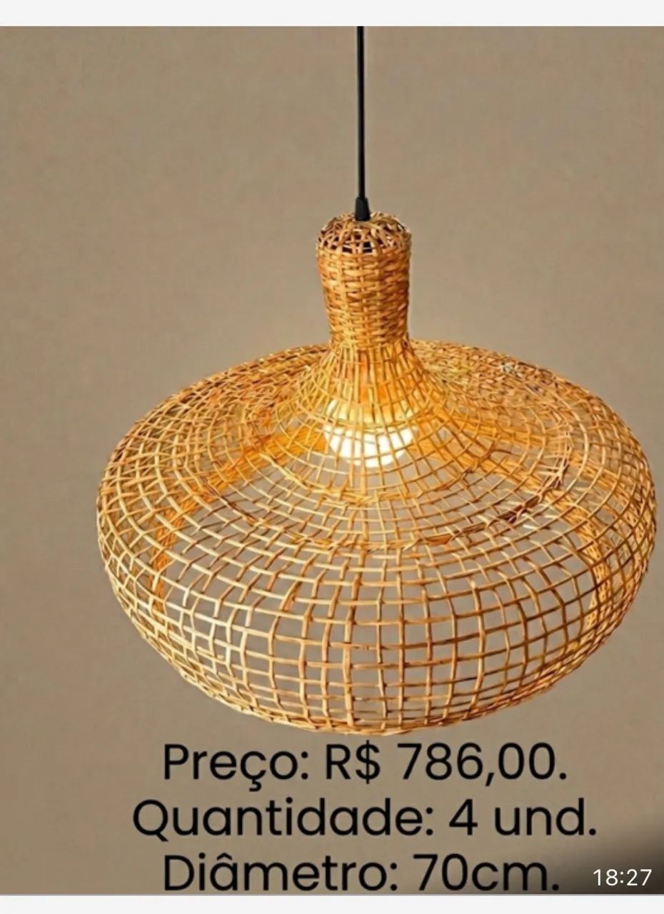 Luminária Corda