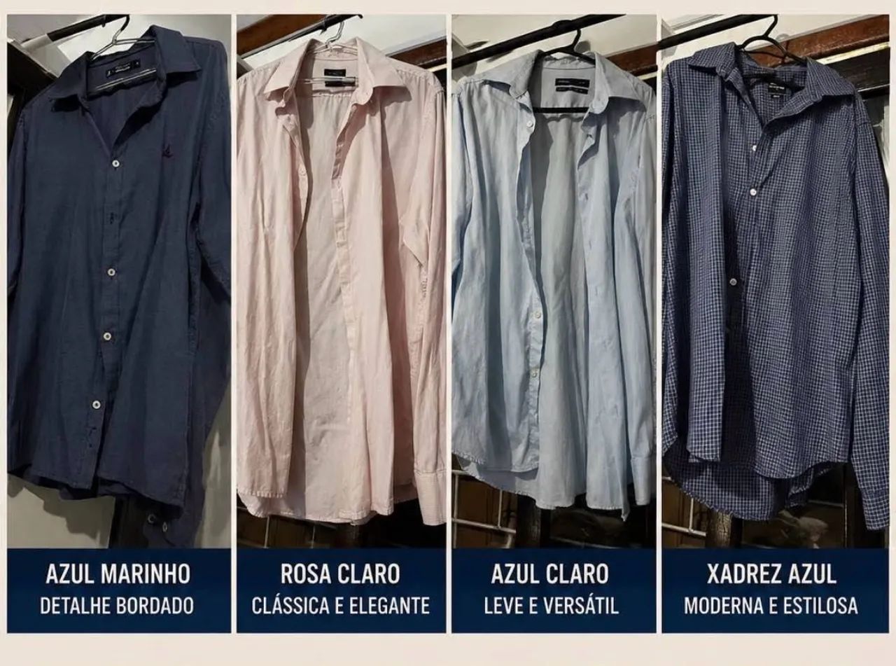 Camisas masculinas - Foto 2