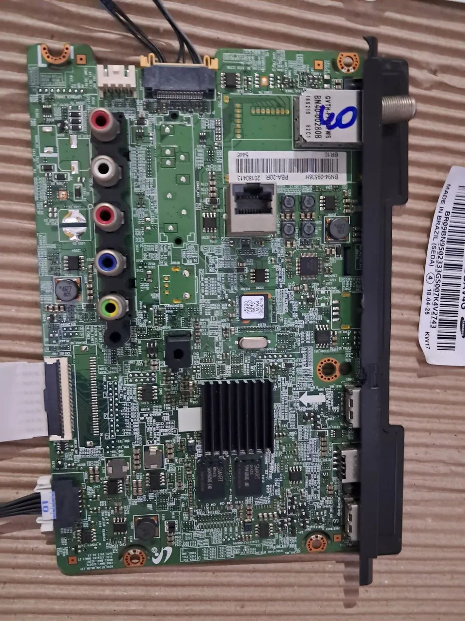 Placa principal tv sansug 43  UN43J5200AG