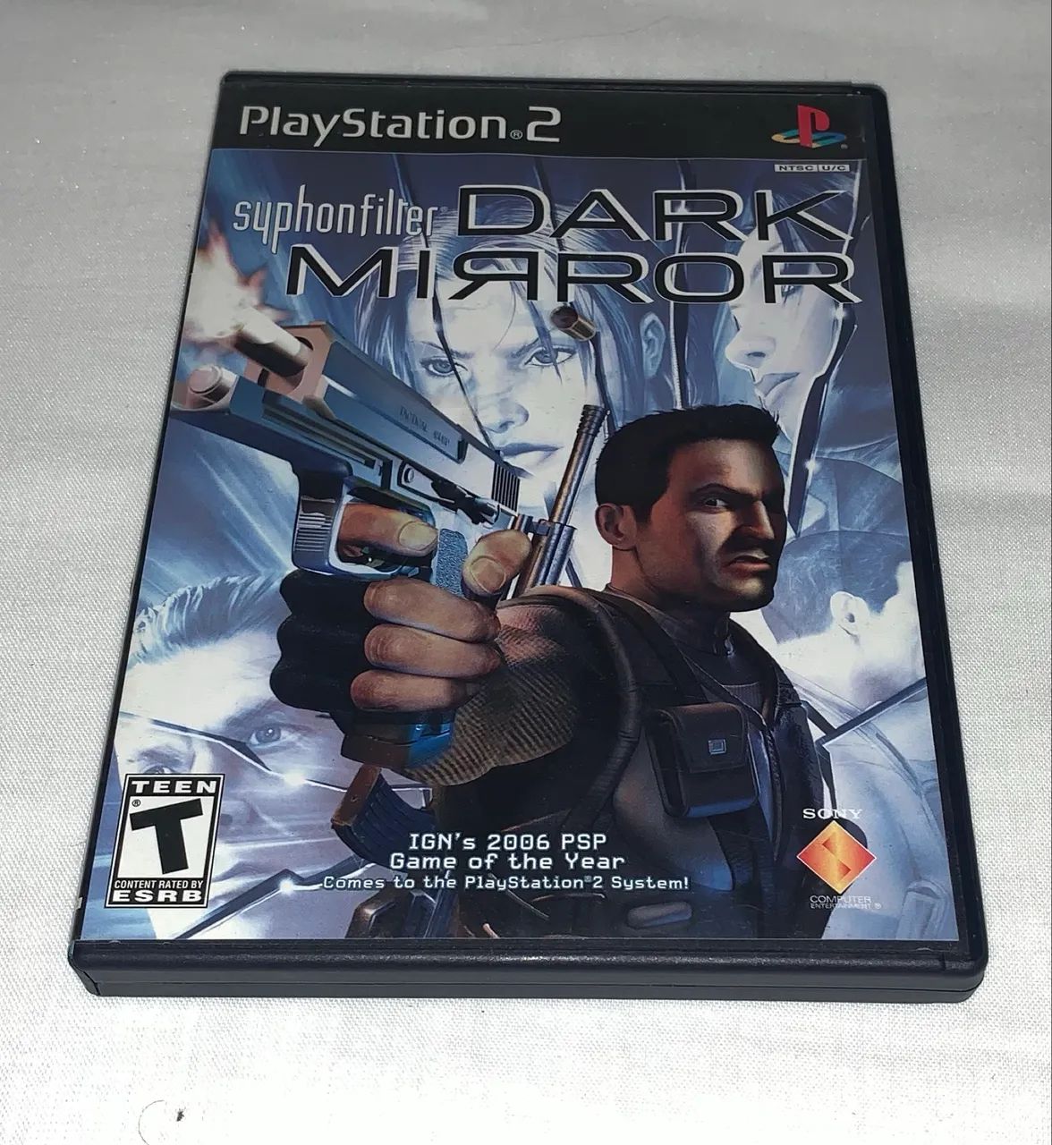 PlayStation 2 Syphon Filter Dark Mirror original completo