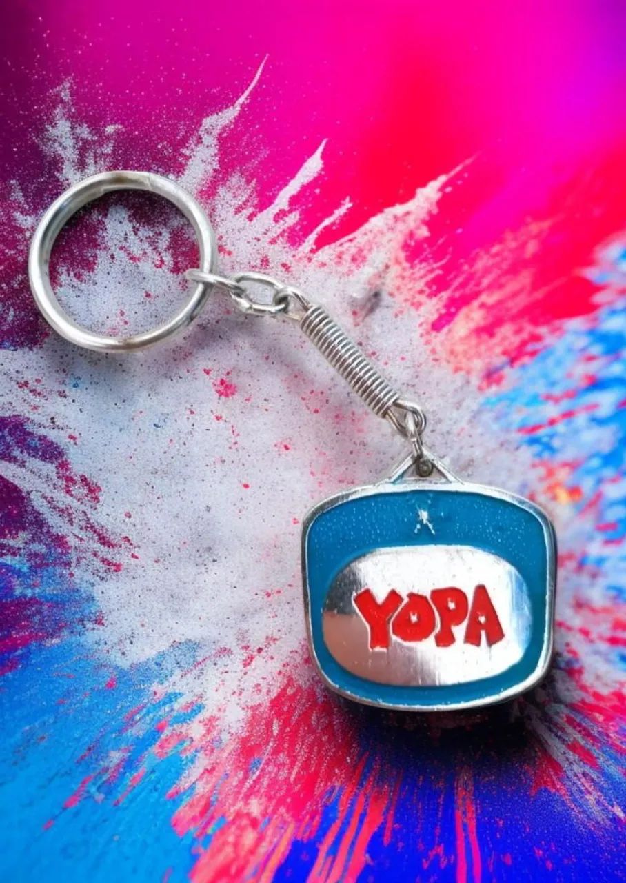 Chaveiro Sorvetes Yopa Anos 80 - Bifacial 