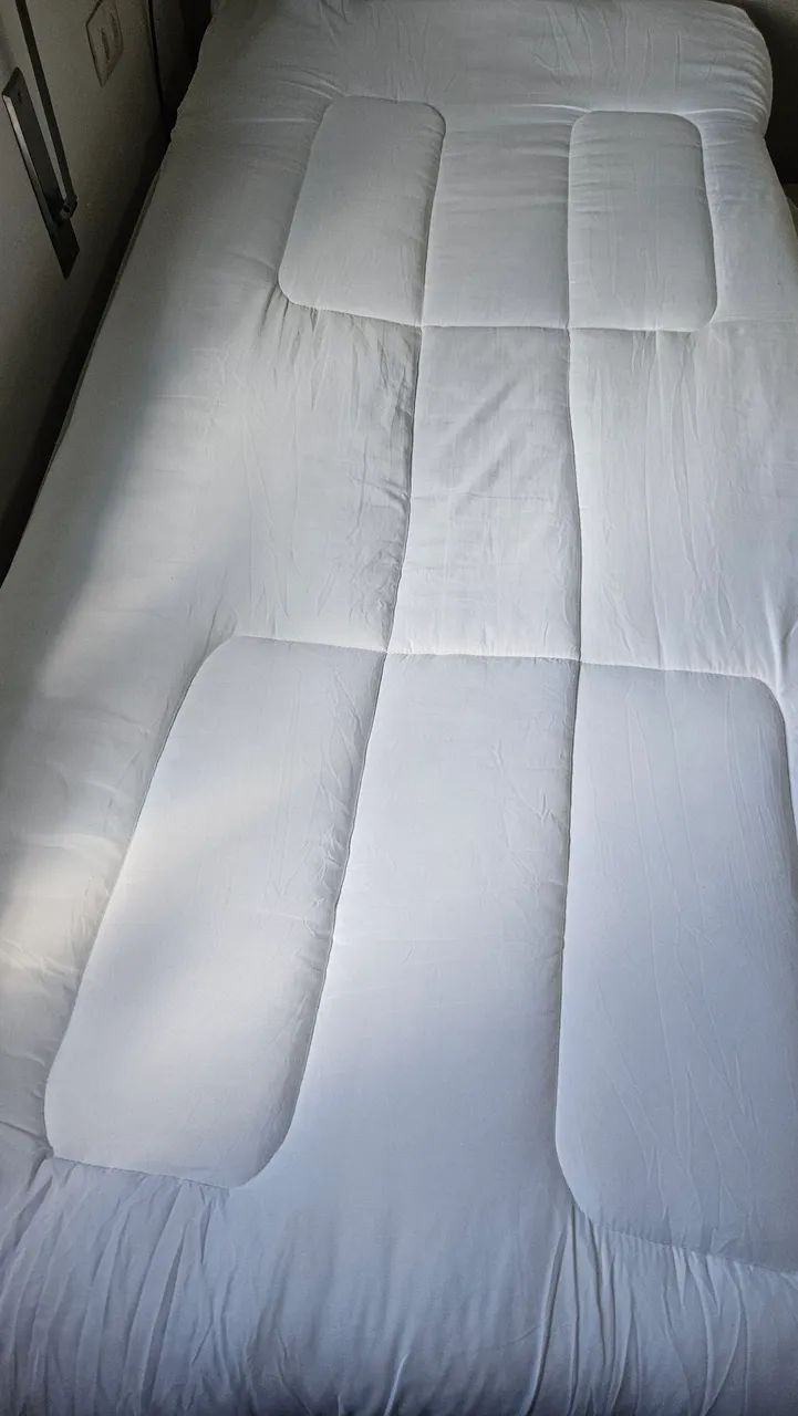 Cama Box Baú Solteiro com Pillow Top + Colchao  - Foto 2