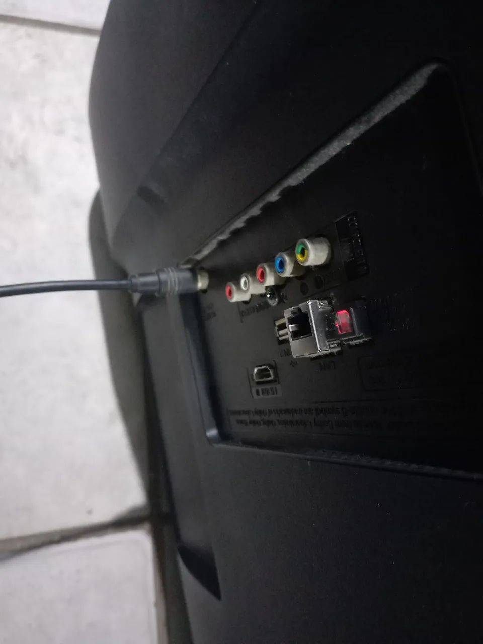 Tv LG 49, tela apagada.  - Foto 5