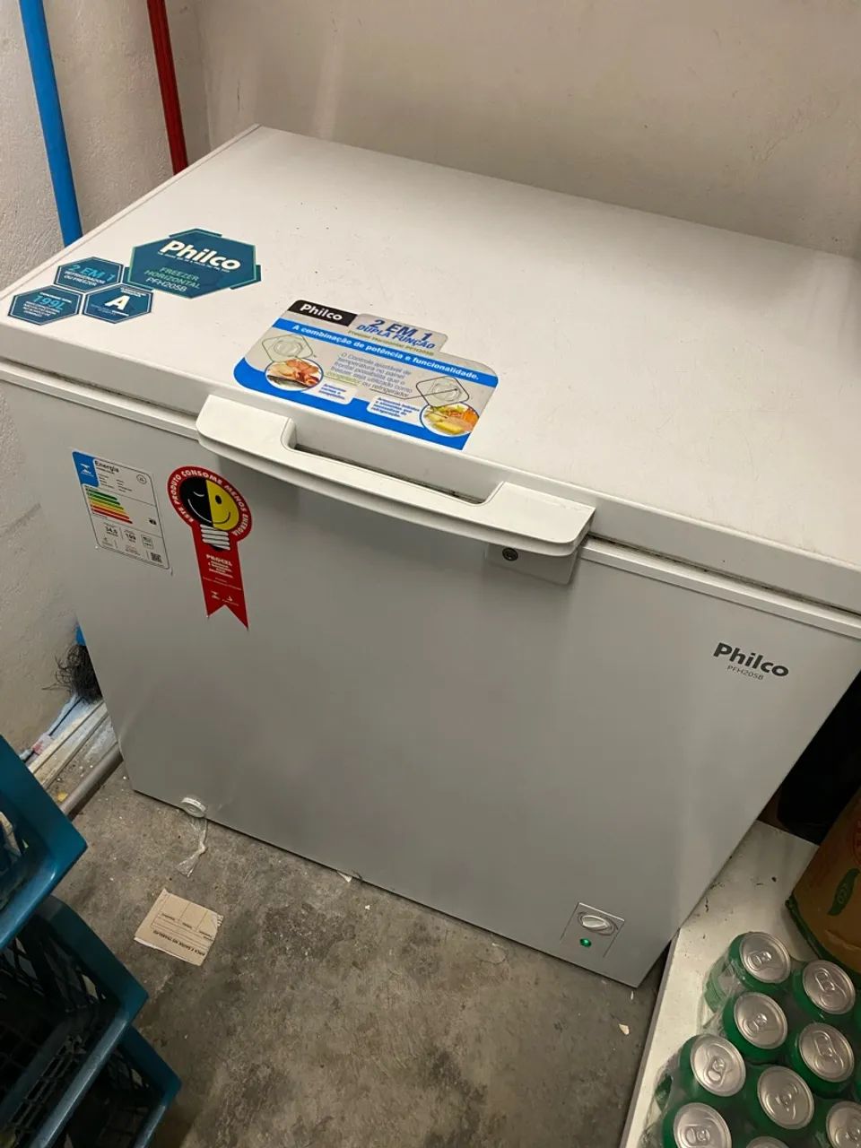 Excelente Freezer Philco 199 litros