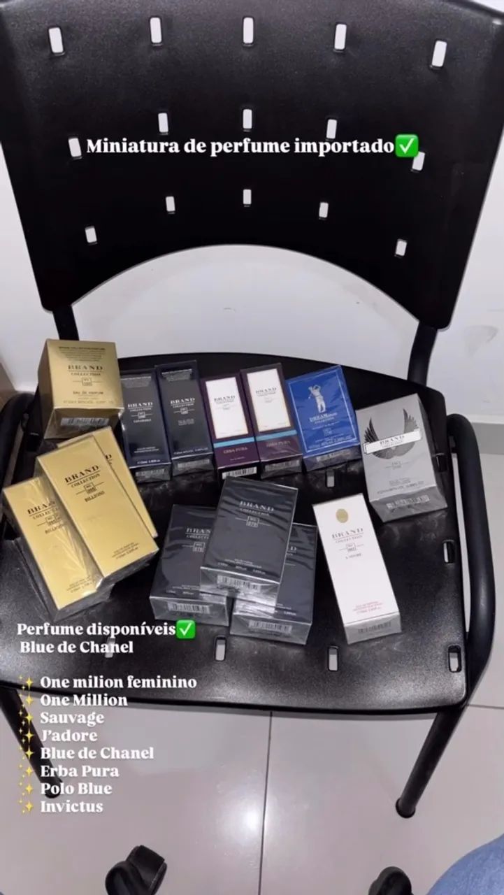MINIATURA DE PERFUME IMPORTADO