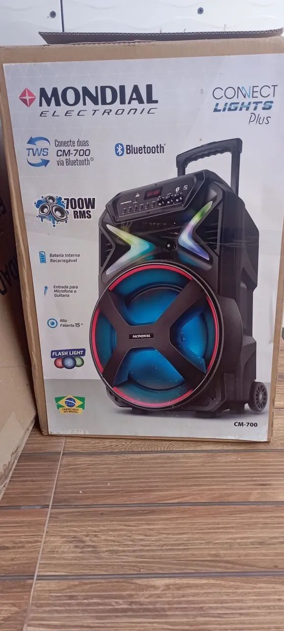 Caixa amplificada