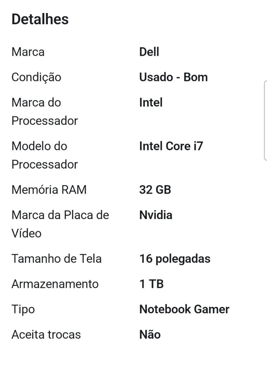 Notebook Gamer Dell G5 5590 - Foto 5