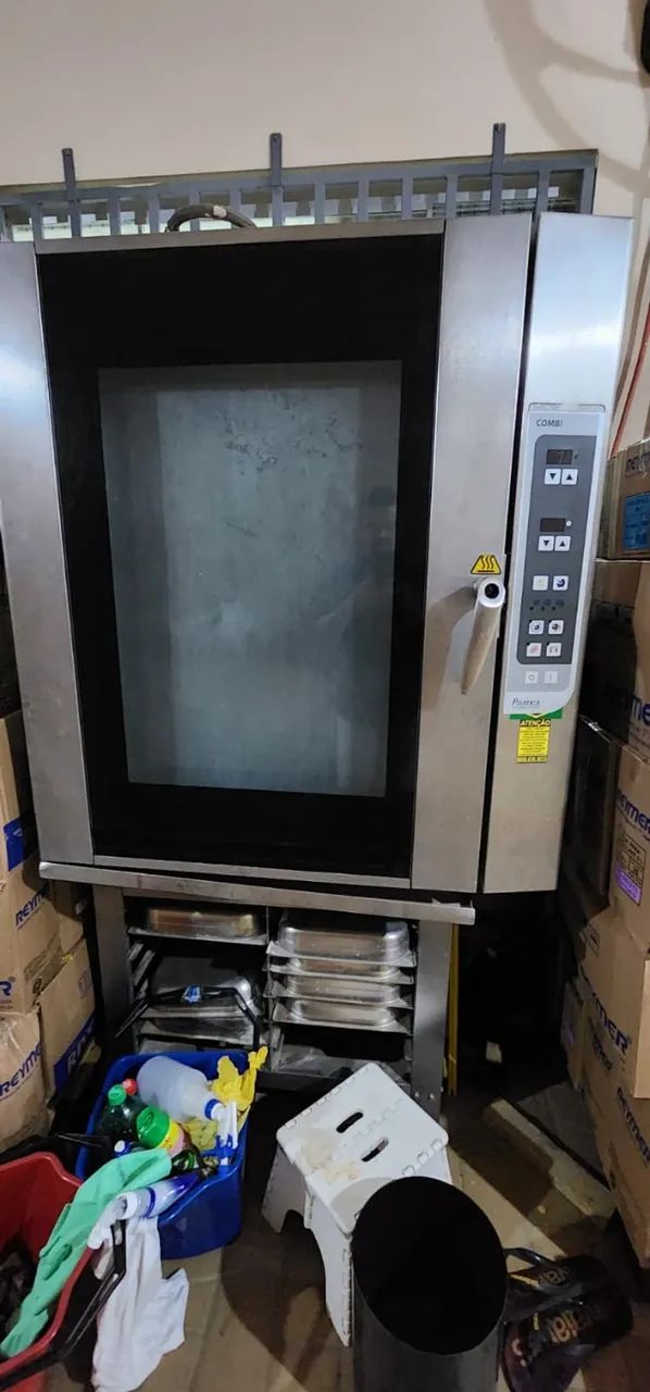 Forno Combinado Prática - Excelente Estado! - Foto 4