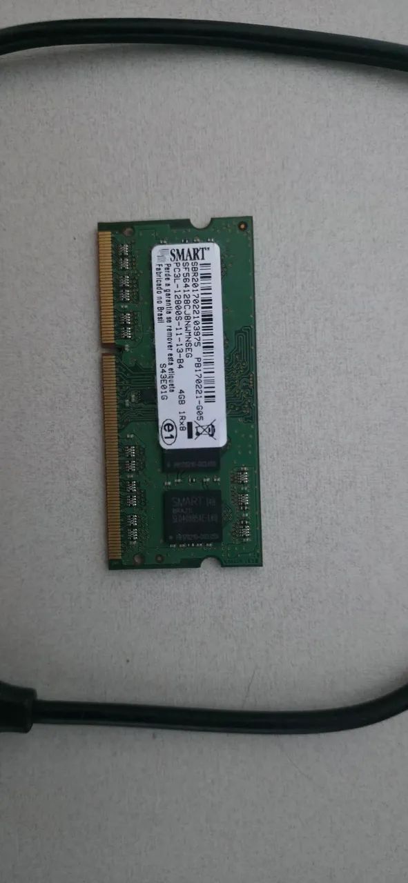 Memória notebook 4gb de ram ddr4 