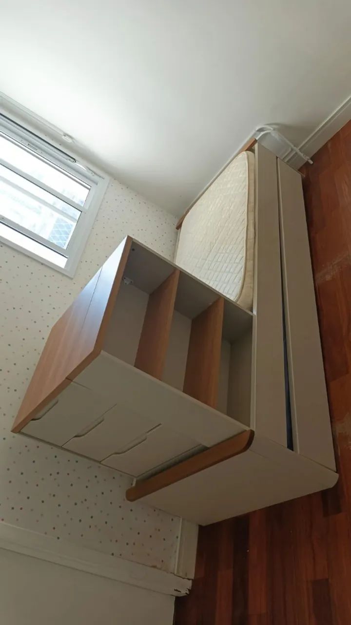 Mini Cama + Cômoda + Cama Solteiro Auxiliar  - Foto 2