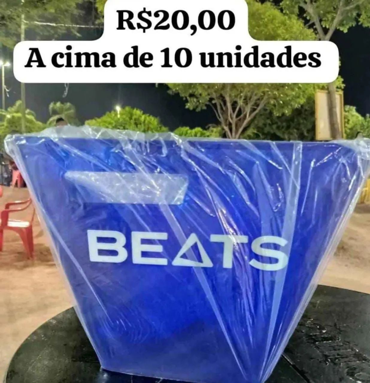 Lindos baldes de bebidas