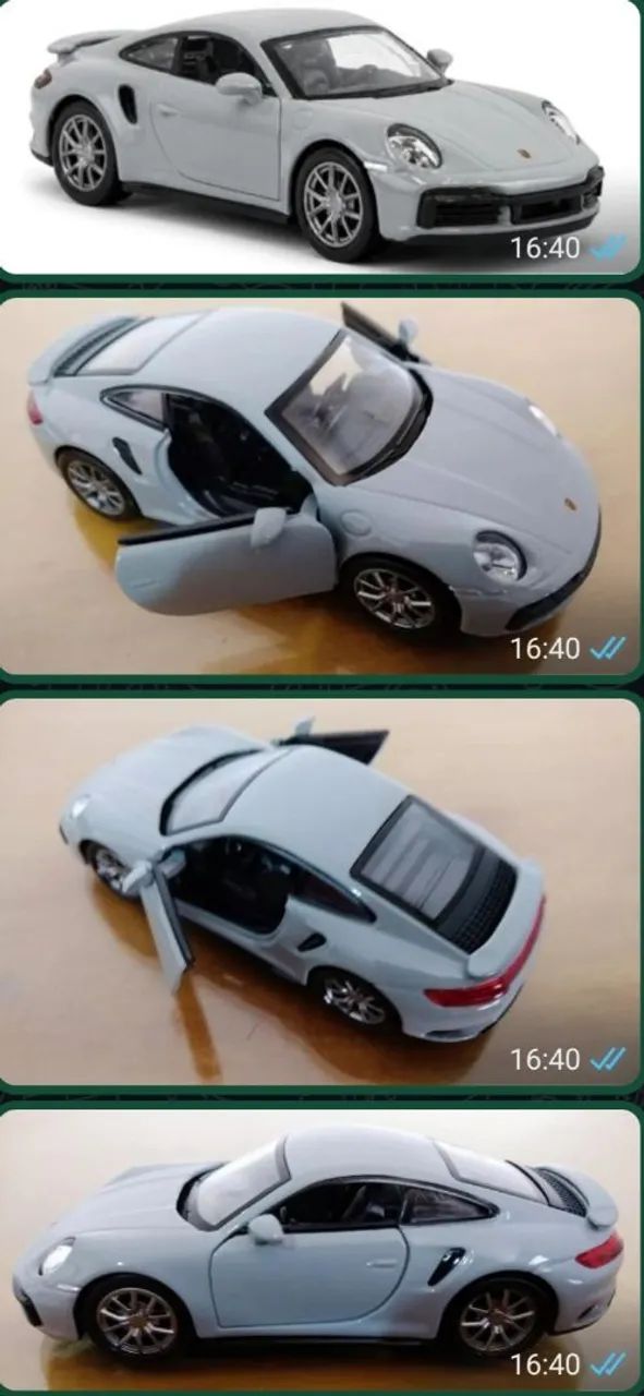 Miniatura de Porsche metal 10cm - Foto 2