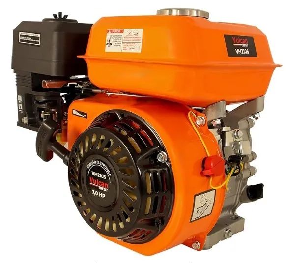 MOTOR ESTACIONARIO GASOLINA 4T 211CC 7,0HP COM SENSOR DE OLEO VM210S VULCAN TRENT - Foto 5