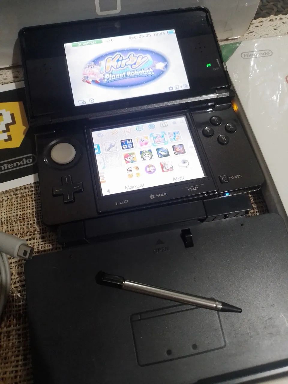 Nintendo 3DS Black Desbloqueado e Completo - Foto 2