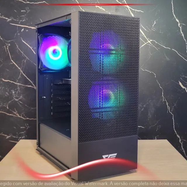 Setup Gamer i5 4460S, RX 550 4GB, 16GB RAM, SSD 120GB, Gabinete DarkFlash