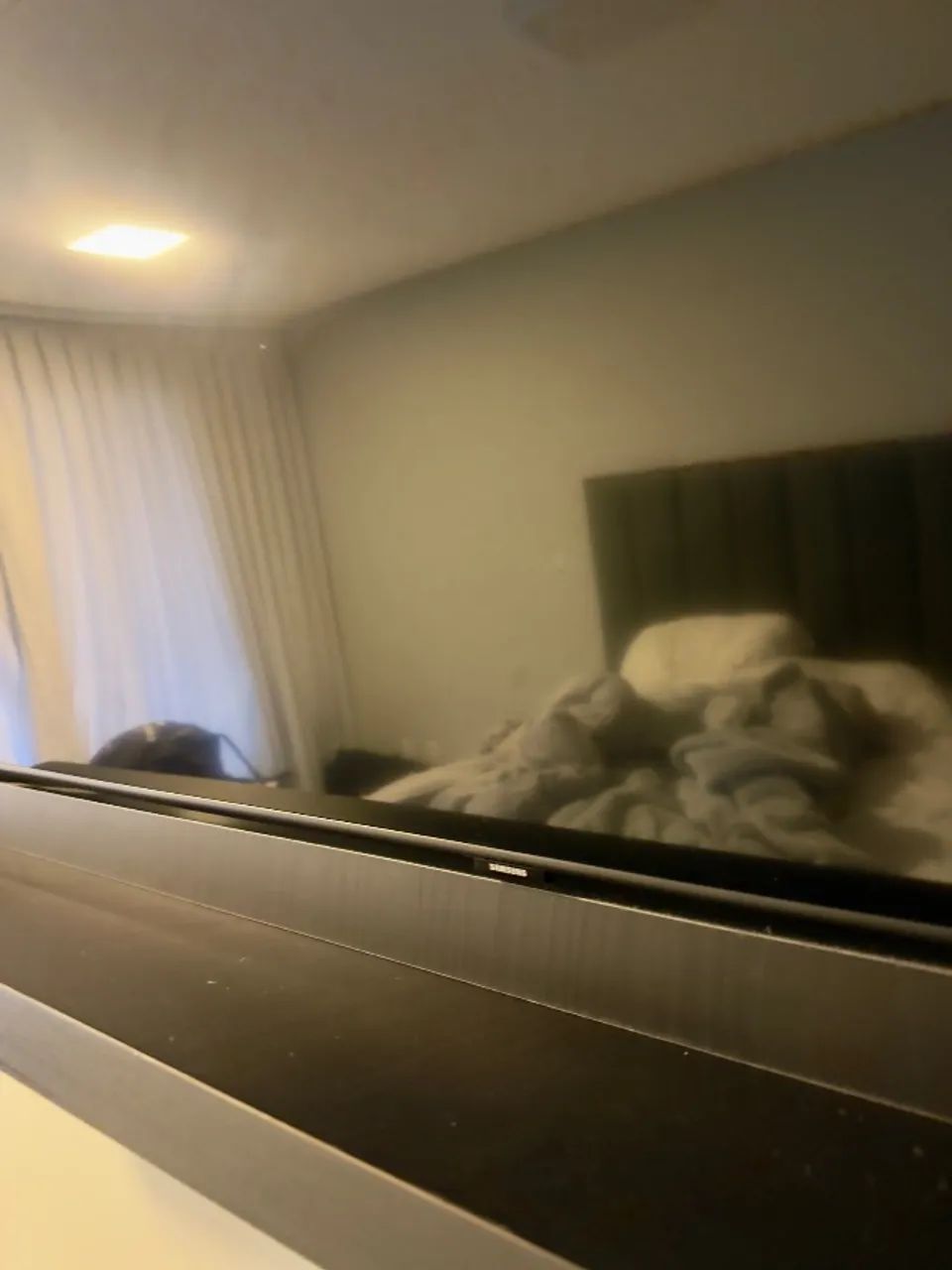 Tv Samsung com defeito + Painel em MDF - Foto 4