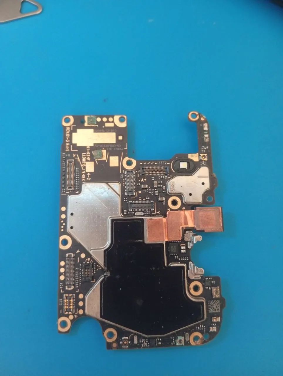 Placa principal do celular redmi note 8 está funcionando perfeitamente 