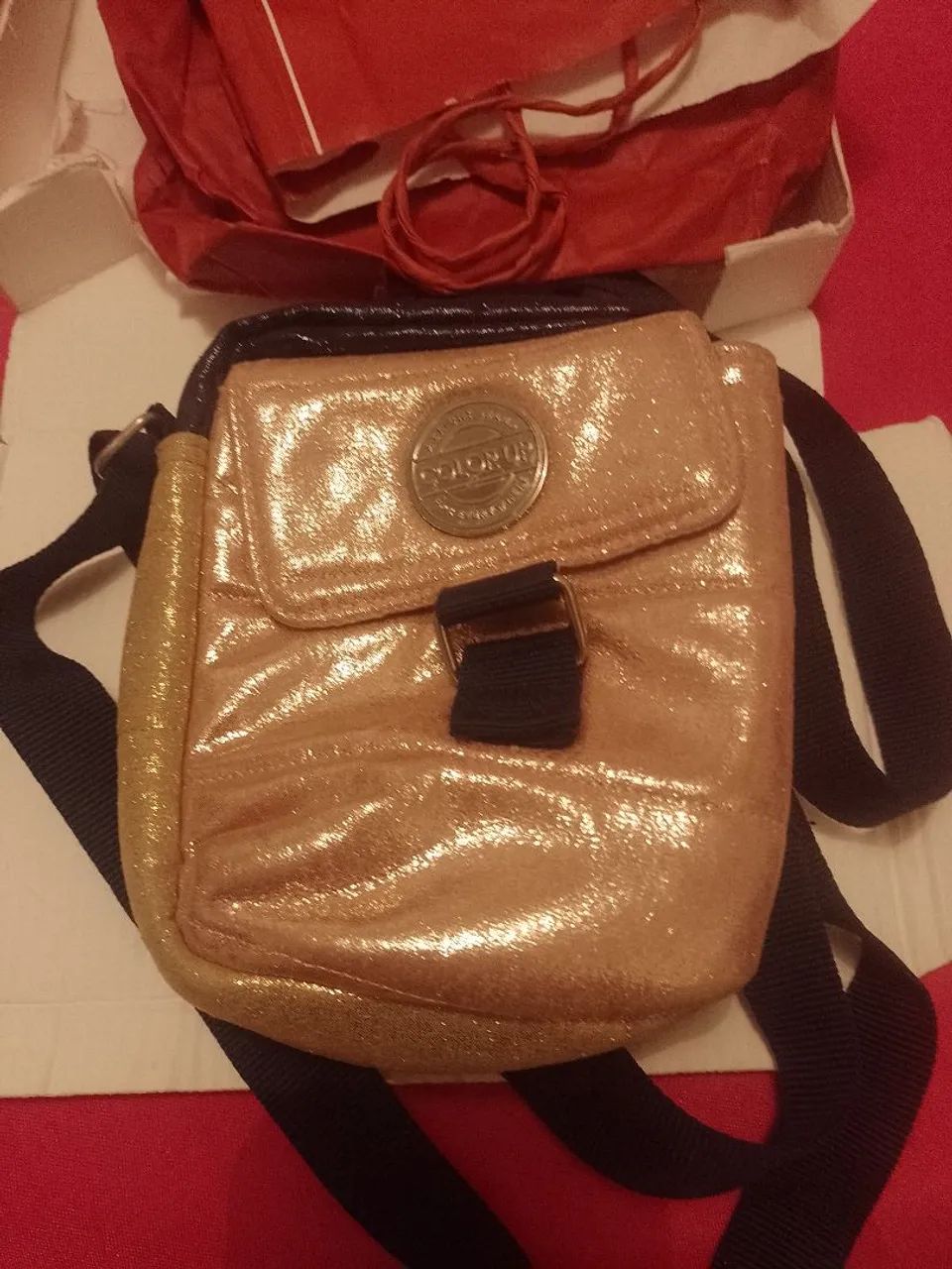 Bolsa rosa com amarelo Color Up  - Foto 3