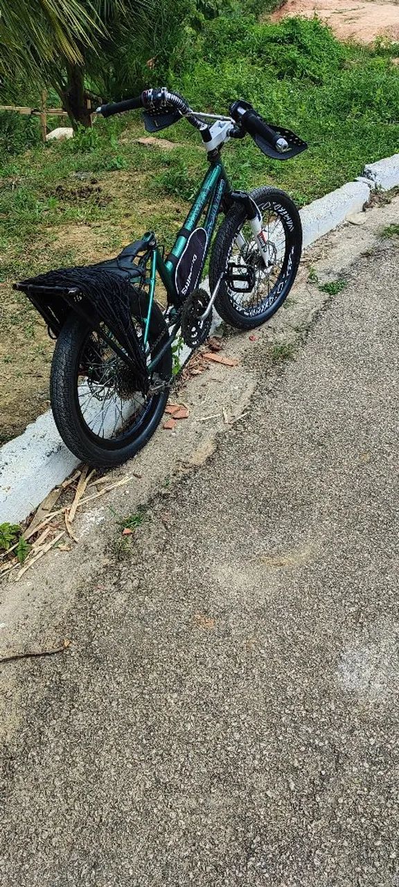 Bike aro 20 com deore 6100 - Foto 2