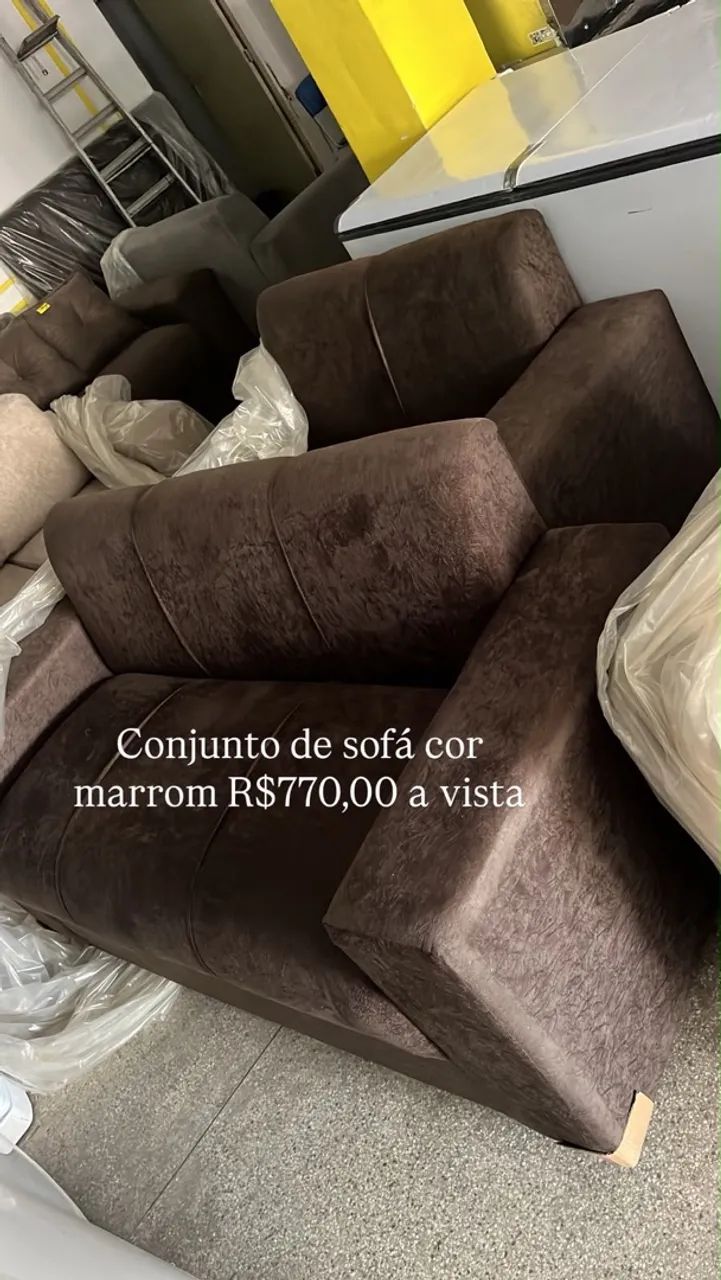 Conjunto de sofá novo 