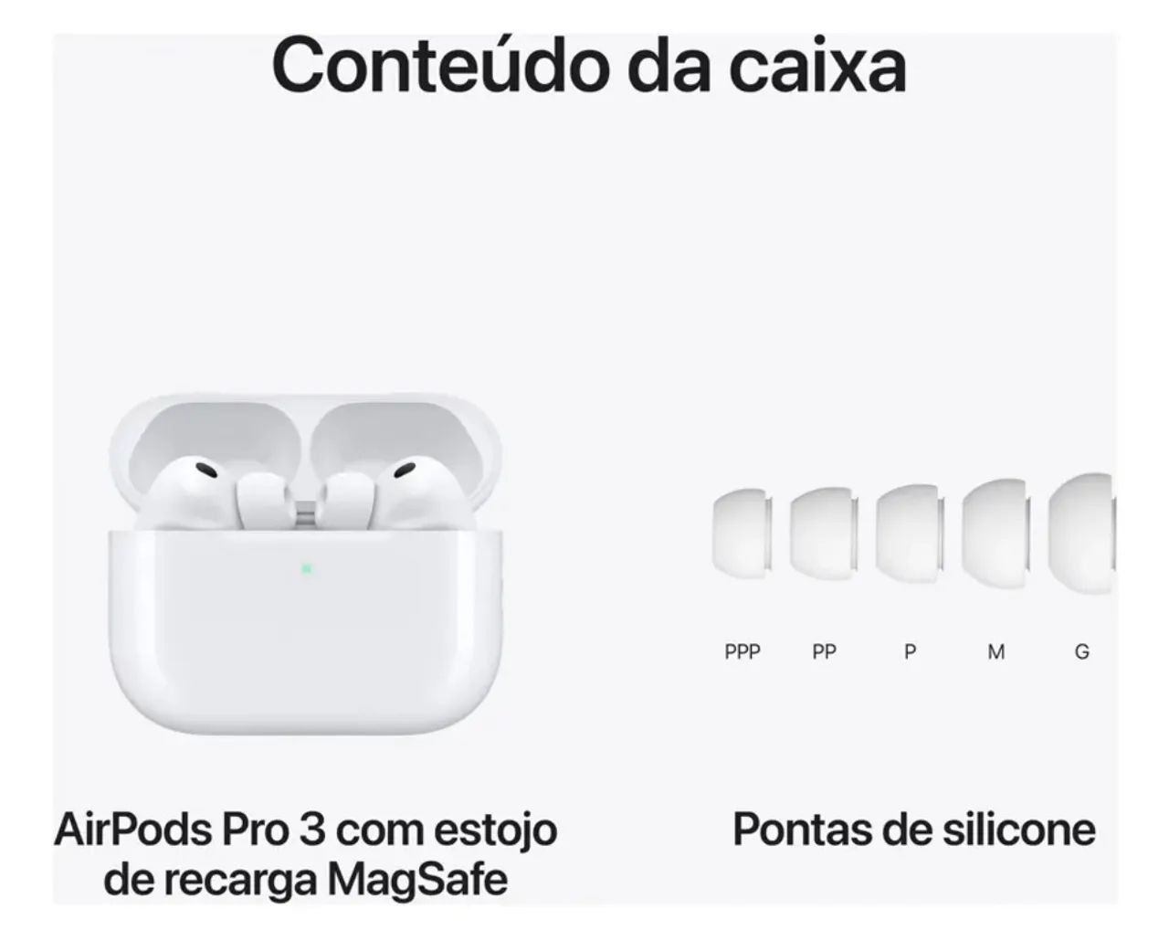 Apple AirPods Pro 3 - Fones de Ouvido - São Francisco, Manaus