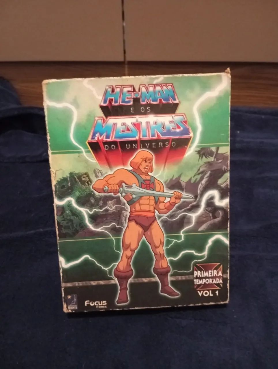 Box DVD He-Man E Os Mestres Do Universo Primeira Temporada - CDs