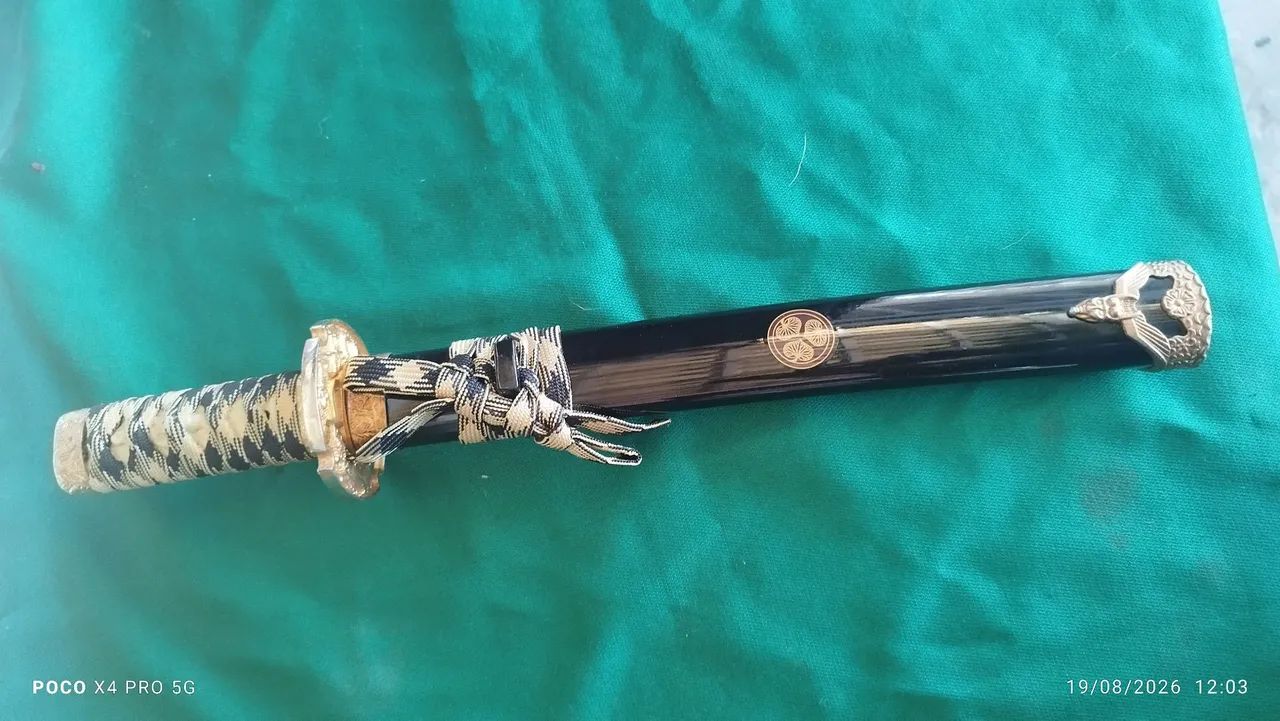 Réplica Samurai 50cm aço inox 440 - Foto 2