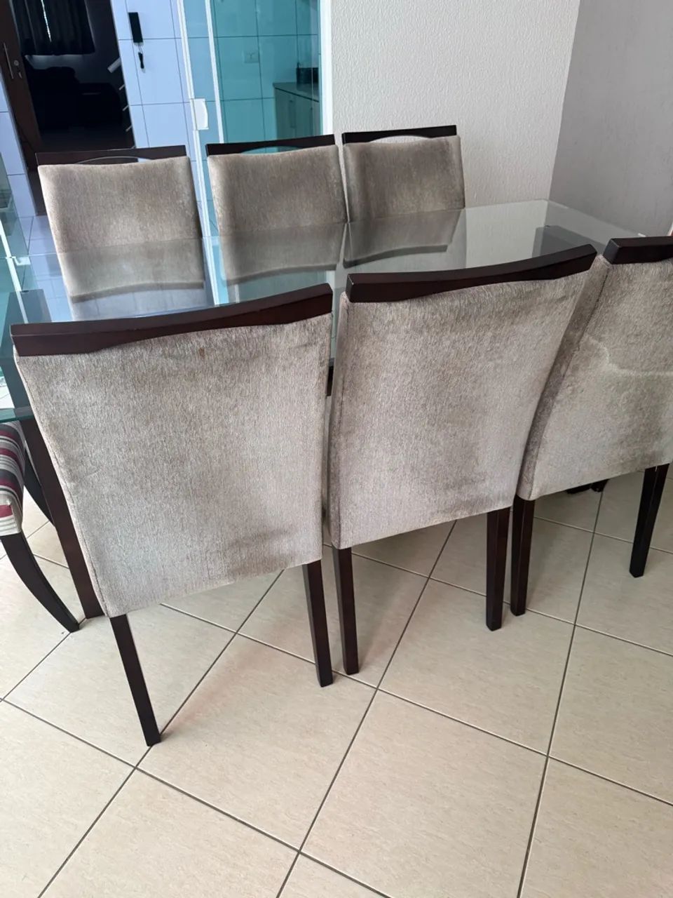 Mesa de jantar com 8 cadeiras  - Foto 5