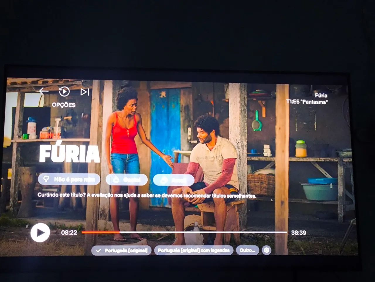 Smart Tv Samsung 55" UHD 4k Crystal 