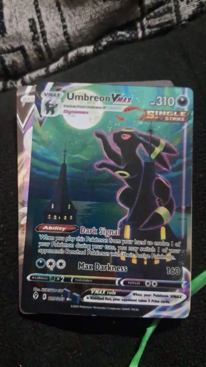 Umbreon-VMAX (215/203) PTBR - Hobbies e coleções - Itaim Bibi, São
